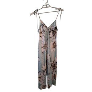 Victorias Secret slip dress lingerie womens Small maxi satin floral